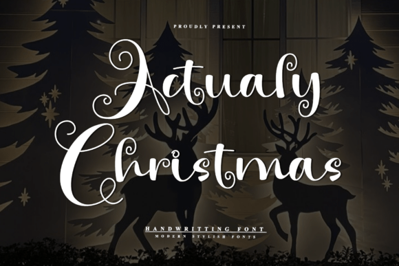 Actualy Christmas: A Font That Elevates Your Brand