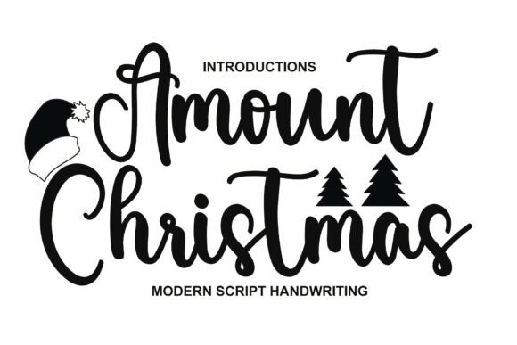 Amount Christmas: A Font for Heartfelt Design