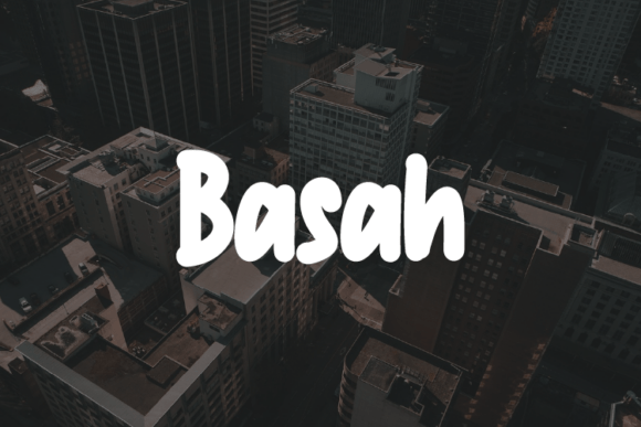 Basah: A Versatile Font for Modern Branding