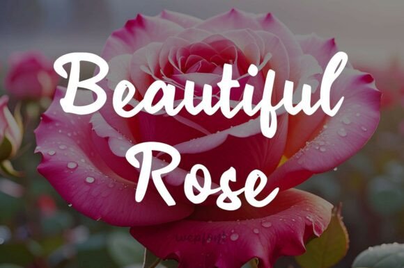 Beautiful Rose: A Script Font for Impactful Digital Design