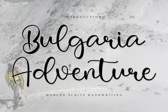 Bulgaria Adventure Font: A Script for Web Design Excellence