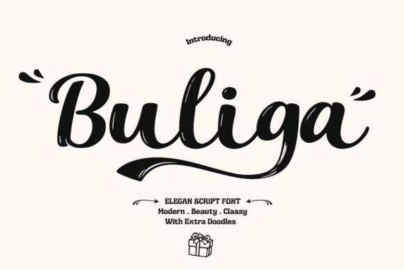 Buliga: The Script Font That Elevates Your Brand