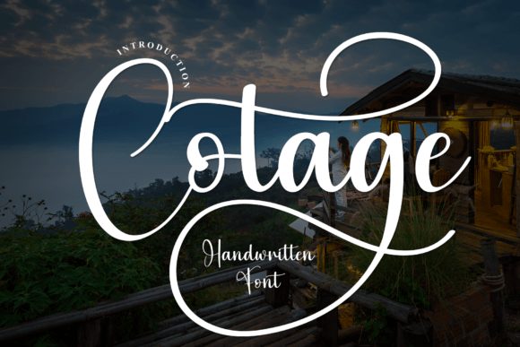 Cotage: A Script Font That Elevates Digital Branding
