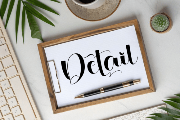 Detail: A Font That Elevates Your Brand