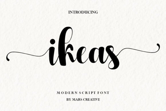 Font That Elevates Your Brand: Ikeas
