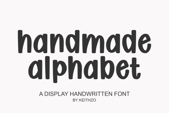 Handmade Alphabet: A Font That Brings Joy to Every Project