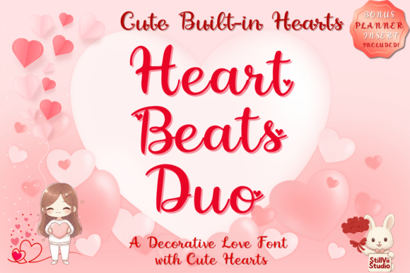 Heart Beat Duo: A Font That Makes Love Flow