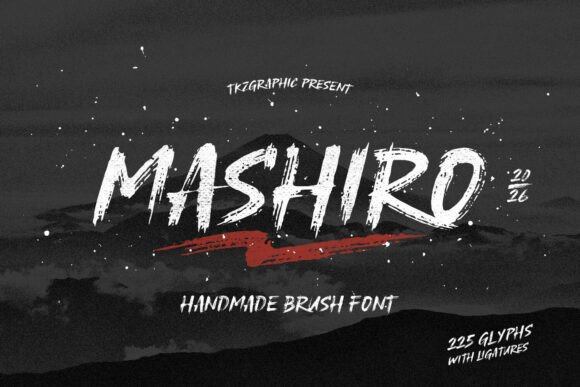 Mashiro: A Bold Script Font for Web Design