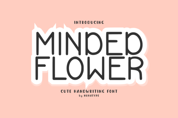 Minded Flower: A Font That Breathes Life into Your Craft