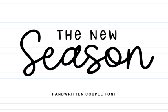 New Season Duo: A Modern Script Font for Web Design