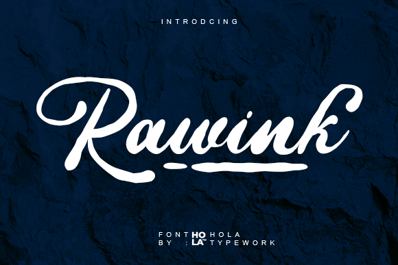 Rawink: A Font That Adds Personality to Your Brand