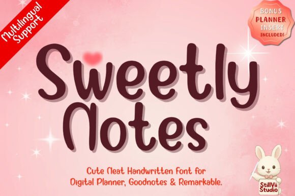 Sweetly Notes: A Cozy Script Font for Branding and Creativity