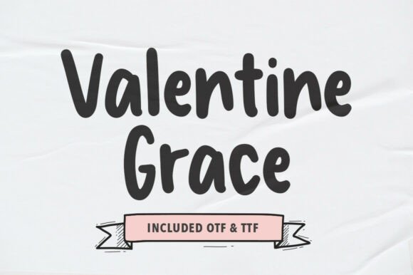 Valentine Grace: A Font That Speaks Love